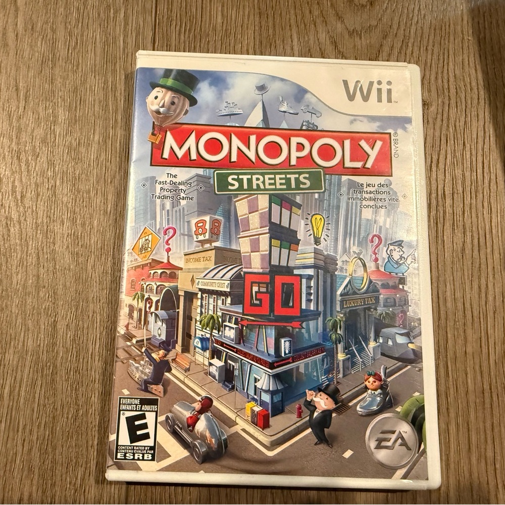 Monopoly Streets (Nintendo Wii) ✔️ Complete Case, Disc + Manual, Tested